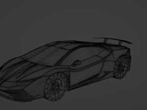 Lambo Huracan 3D Model