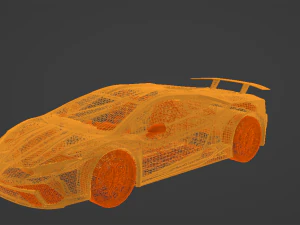 Lambo Huracan 3D Model