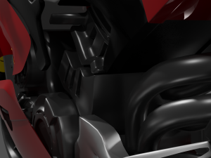 Ducati Panigale V4 - Supersport Race Bike Model 3D