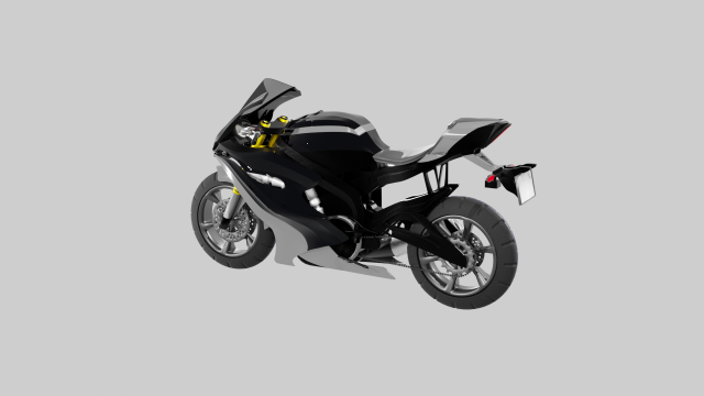 Racing Motorcycles Pack - Kawasaki Ninja H2R Ducati Panigale V4 Yamaha Yzf  R6 Yamaha Yzf R7 3D Model in Motorcycle 3DExport