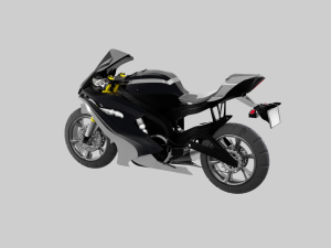 Racing Motorcycles Pack - Kawasaki Ninja H2R Ducati Panigale V4 Yamaha Yzf R6 Yamaha Yzf R7 3D 模型
