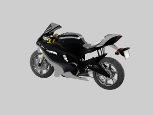 Racing Motorcycles Pack - Kawasaki Ninja H2R Ducati Panigale V4 Yamaha Yzf R6 Yamaha Yzf R7 3D Model
