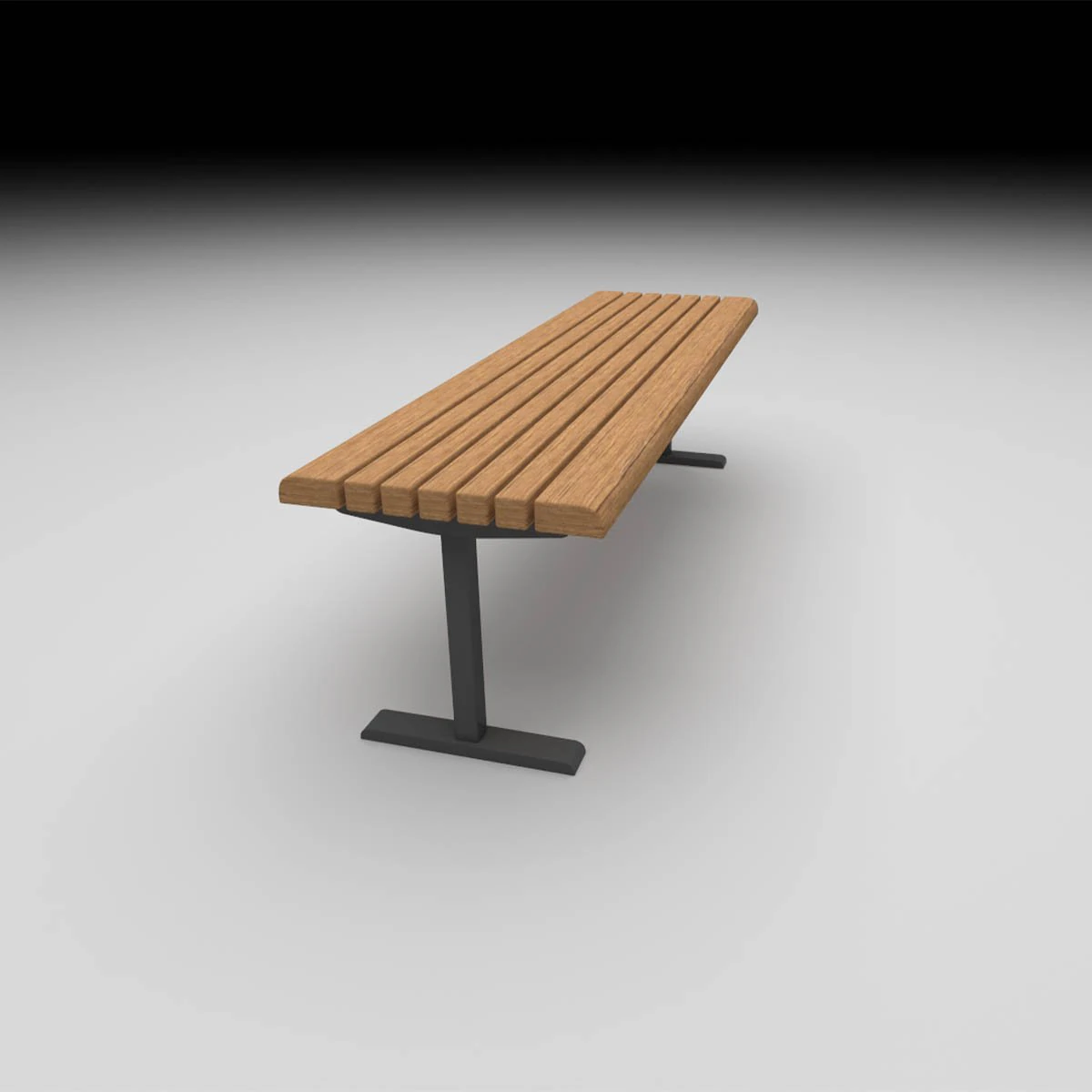 Bench 3D Model .c4d .max .obj .3ds .fbx .stl .blend 