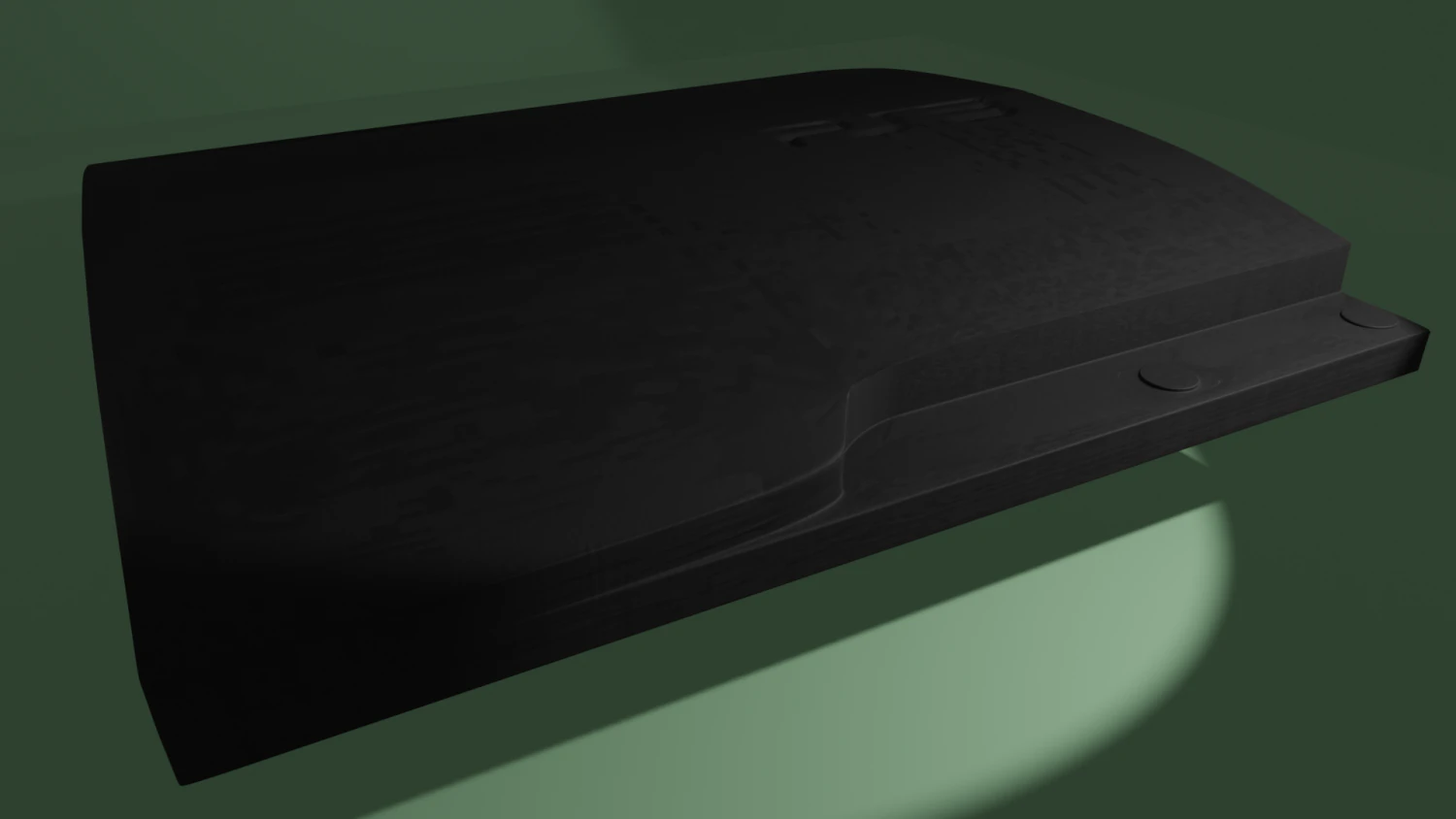 Ps3 slim 3D Model .c4d .max .obj .3ds .fbx .stl .blend 
