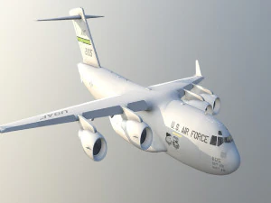 Grandes aeronaves de transporte militar Modelo 3D
