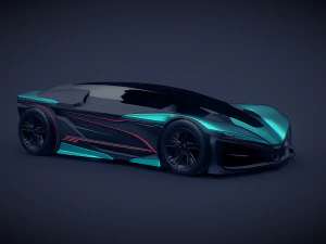 Concept Car 2 3D Model