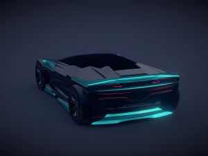 Concept Car 2 3D Model