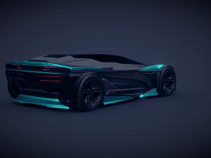Concept Car 2 3D Model