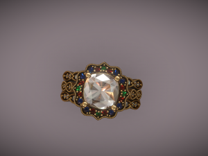 Gem Ring 1 3D-Modell
