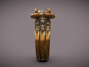 Gem Ring 1 3D-Modell