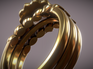 Gem Ring 1 3D-Modell