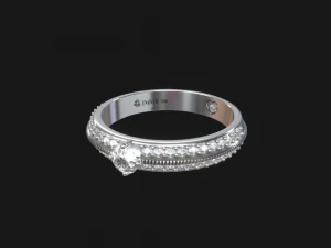 Diamantring 2 3D Modell
