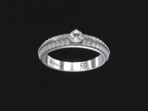 Diamond Ring 2 Modèle 3D