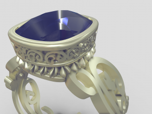 Royal Ring 1 Model 3D