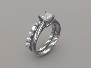 Diamond Ring 3 3D Модель