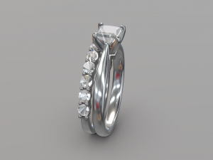 Diamond Ring 3 3D Модель