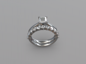 Diamond Ring 3 3D Модель