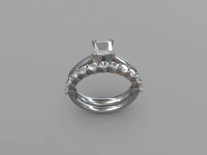 Diamond Ring 3 3D Model