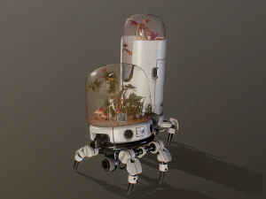 Terrarium Bots 3D Model