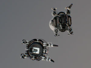 Terrarium Bots 3D Model
