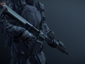 SWAT operato r 3D 모델