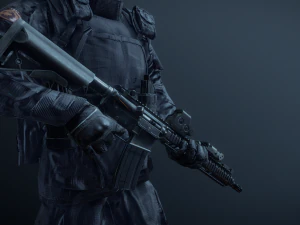 SWAT operato r 3D Model