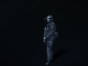 SWAT operato r 3D Model