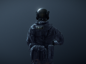 SWAT operato r 3D 모델