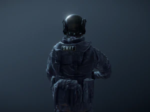 SWAT operato r 3D Model