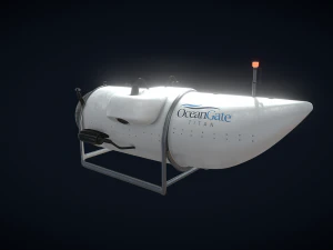 OceanGate Titan Submersible 3D Model