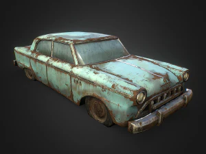 Old Car 3D Model