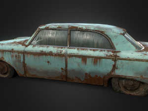 Old Car 3D 模型