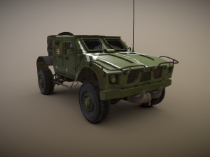 Oshkosh M ATV Model 3D