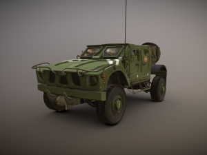 Oshkosh M ATV 3D Model