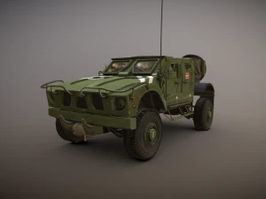 Oshkosh M ATV 3D Model