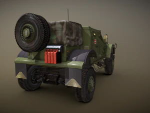 Oshkosh M ATV 3D Model