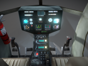 Defender Helicopter 01 Modello 3D