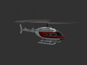 Helikopter 2 Model 3D