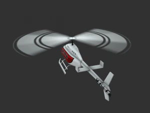 Helicopter 2 3D Model
