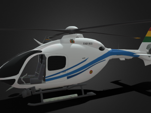 Helicopter 3 3D Model