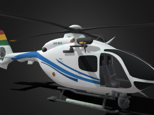 Helicopter 3 3D Model