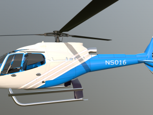 Helicopter 4 3D Model