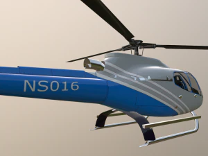 Helicopter 4 3D Model
