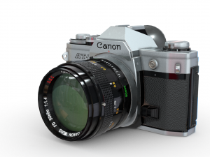 Canon camera 3D Model
