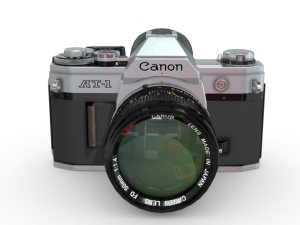 Canon camera 3D Model