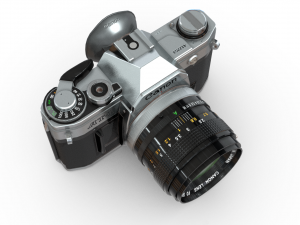 Canon camera 3D Model