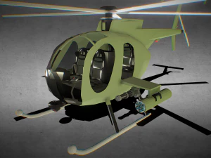 Helicopter 5 3D Model
