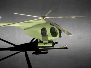 Helicopter 5 3D Model