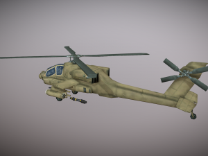 Helicopter 6 3D Model