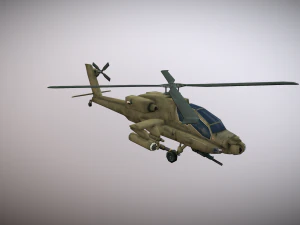 Helicopter 6 3D Model